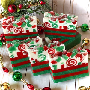 Holly Jolly Handcrafted Soap