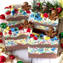 Load image into Gallery viewer, Gingerbread Handcrafted Soap
