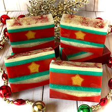 Load image into Gallery viewer, Merry and Bright Handcrafted Soap
