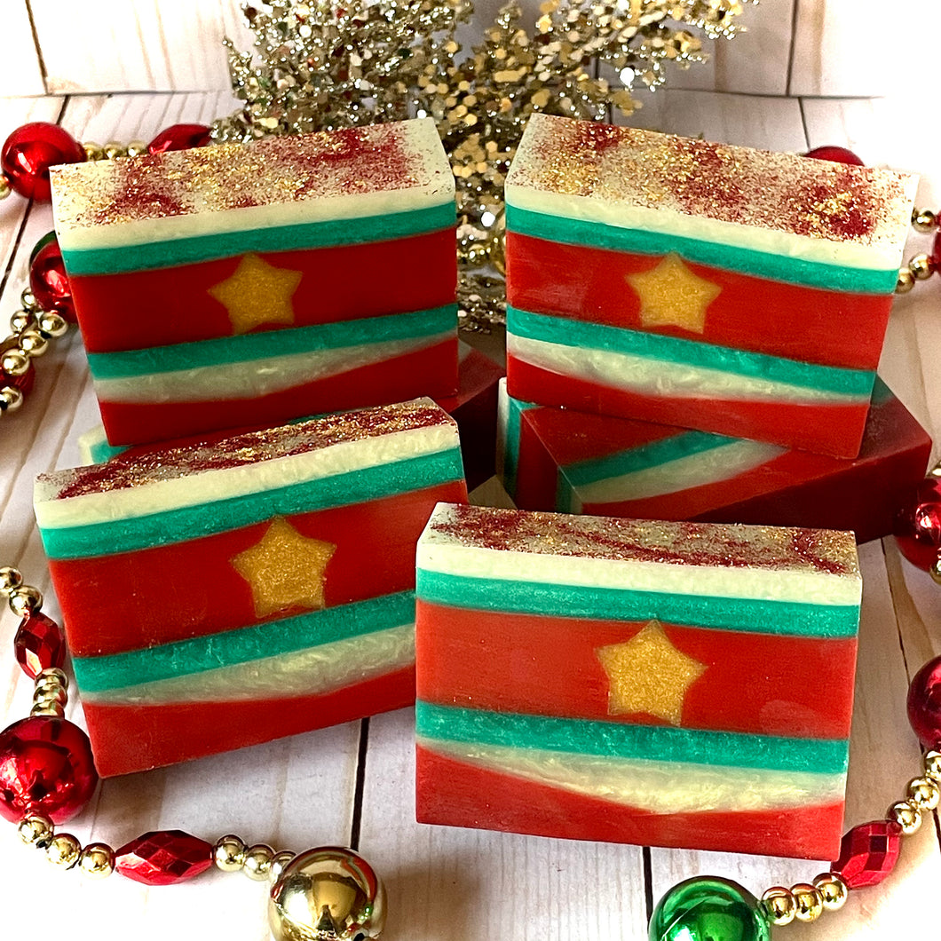 Merry and Bright Handcrafted Soap